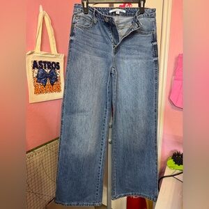 Celebrity Pink Light Blue Flare Jeans